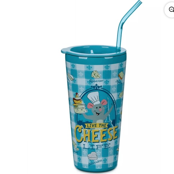 DISNEY PARKS EPCOT FRANCE RATATOUILLE 15TH STAINLESS STEEL TUMBLER NWT - Picture 3 of 5